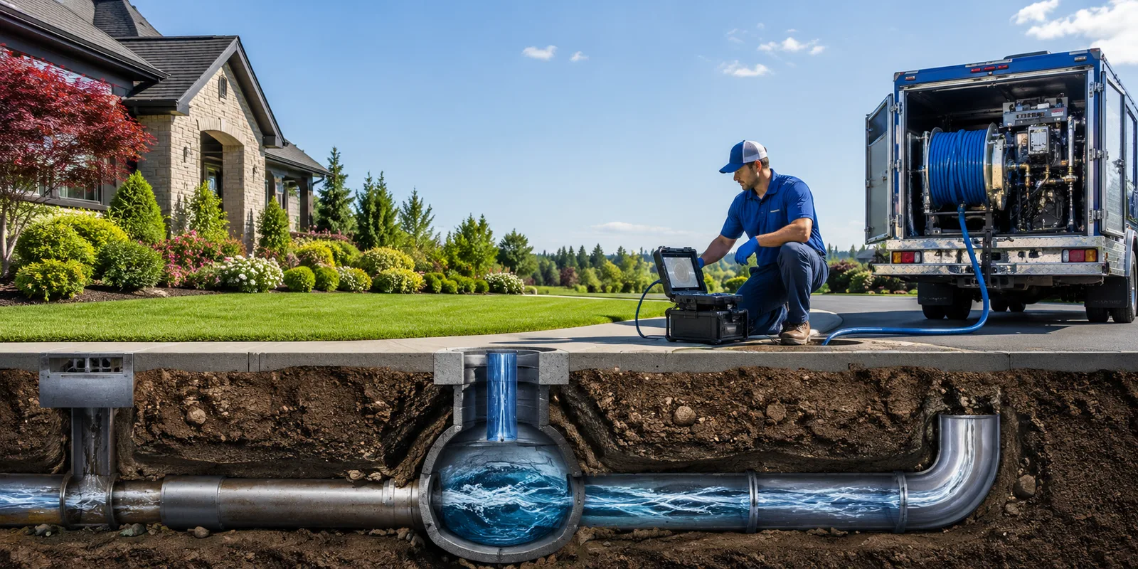 Drainage restoration information for Staunton, IN